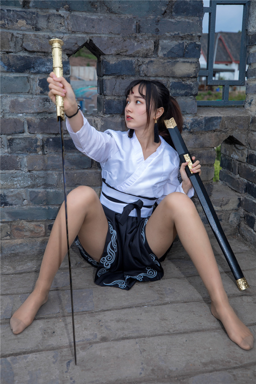 【在线看】梦丝女神 NO.004 玥玥 女侠之剑（下） [41P] - XZWang-写真网-XZWang-写真网