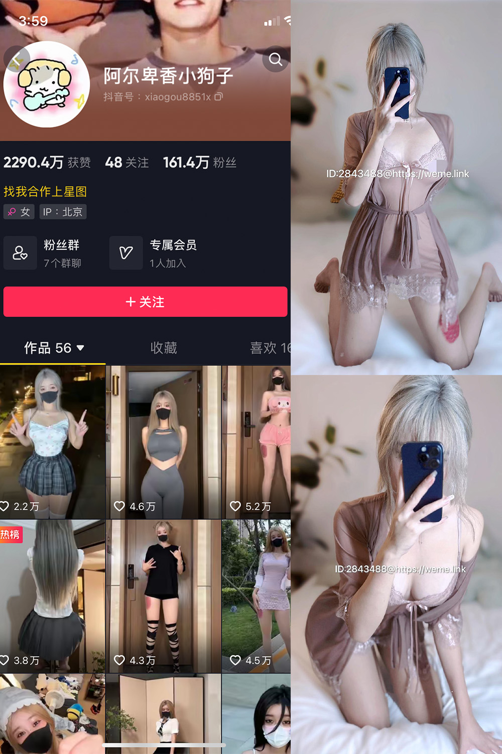 【在线看】抖音 阿尔卑香小狗子 微密圈 NO.045期 【39P】 - XZWang-写真网-XZWang-写真网
