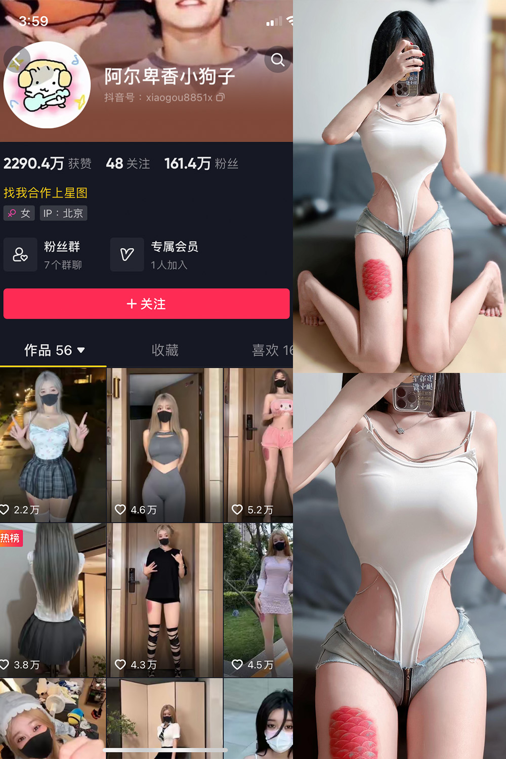 【在线看】抖音 阿尔卑香小狗子 微密圈 NO.020期 【17P】 - XZWang-写真网-XZWang-写真网