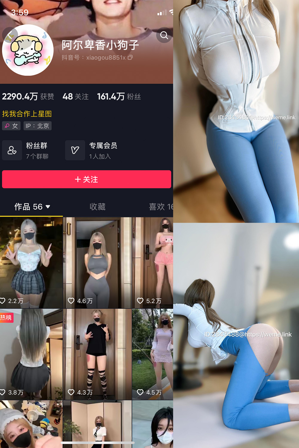 【在线看】抖音 阿尔卑香小狗子 微密圈 NO.017期 【34P1V】 - XZWang-写真网-XZWang-写真网