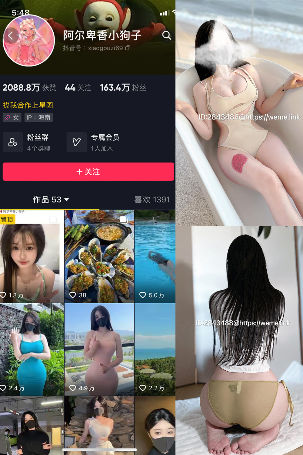 【在线看】抖音 阿尔卑香小狗子 微密圈 NO.013期 【46P】 - XZWang-写真网-XZWang-写真网