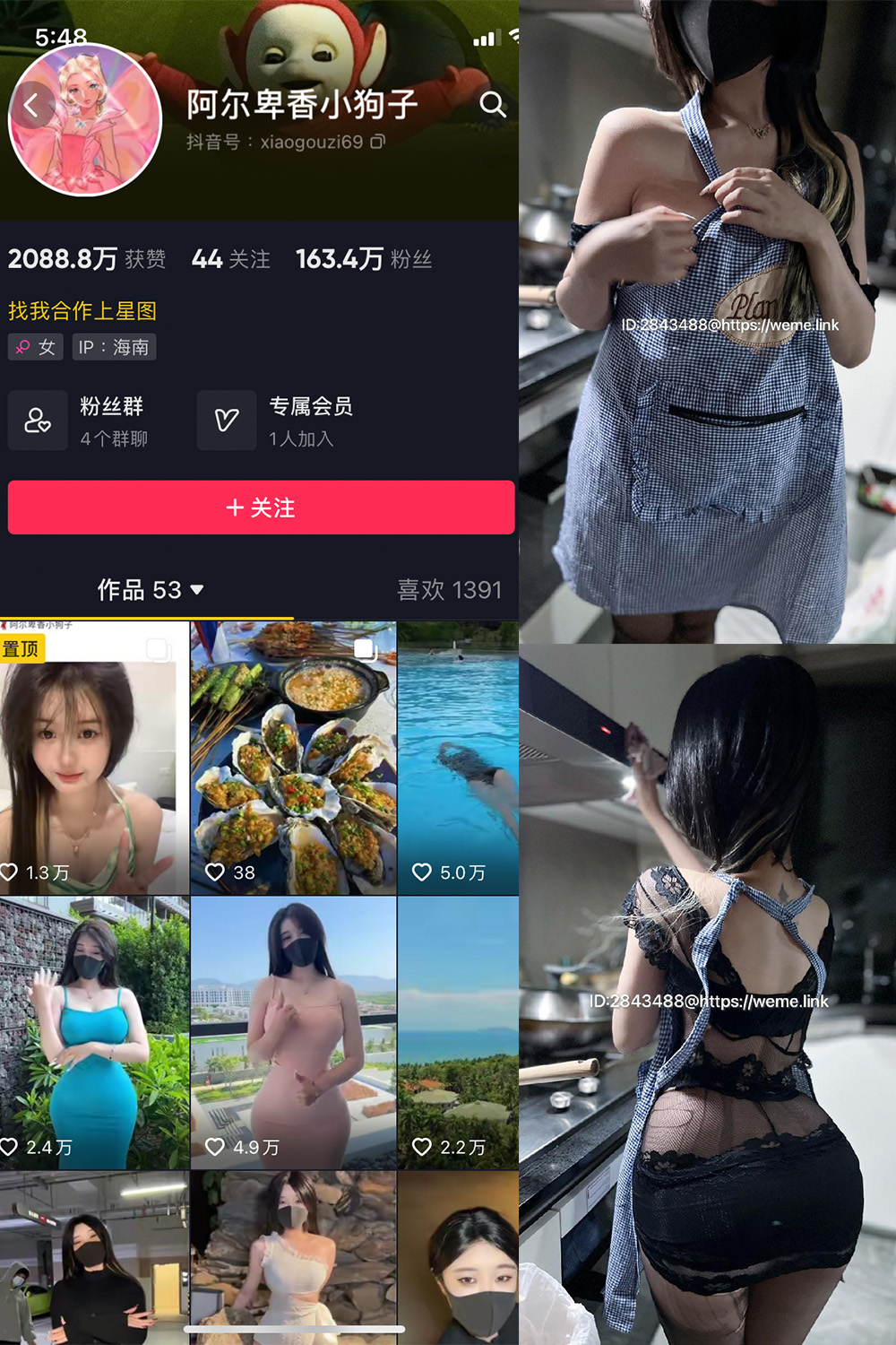 【在线看】抖音 阿尔卑香小狗子 微密圈 NO.009期 【37P】 - XZWang-写真网-XZWang-写真网